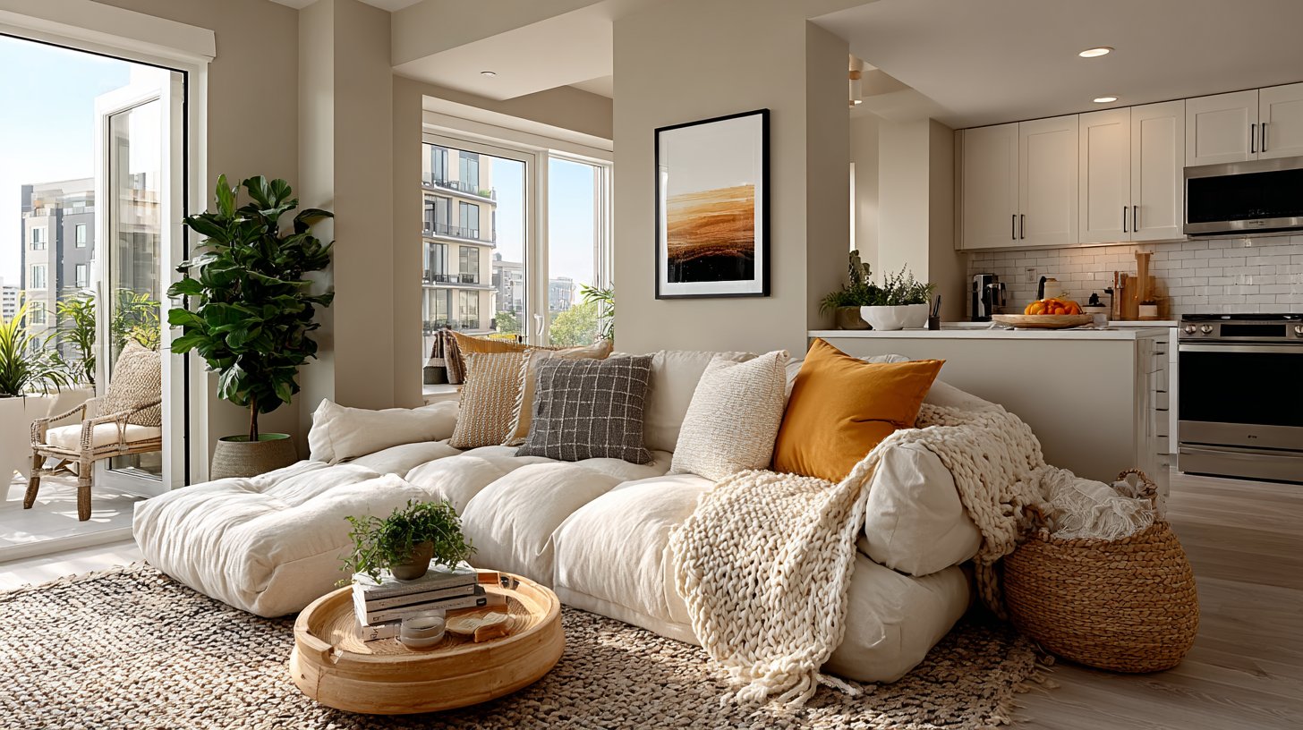 Ein gemütlicher, moderner Wohnraum für maximale Entspannung.