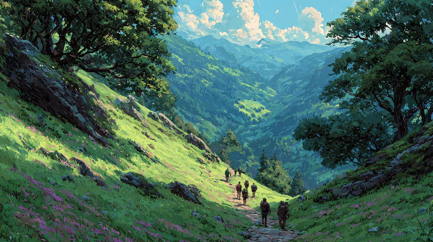 Abenteuer in kleinen Schritten