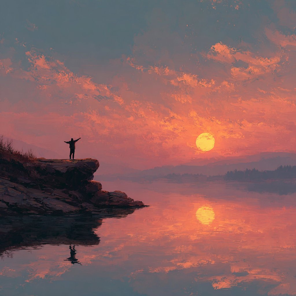 Finde die Freude im Alltag und lebendig zu sein