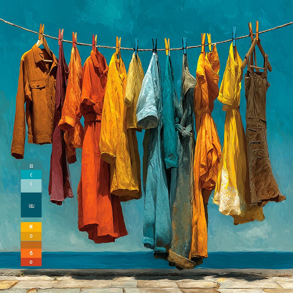 Farbenkleidung und ihre versteckten Bedeutungen