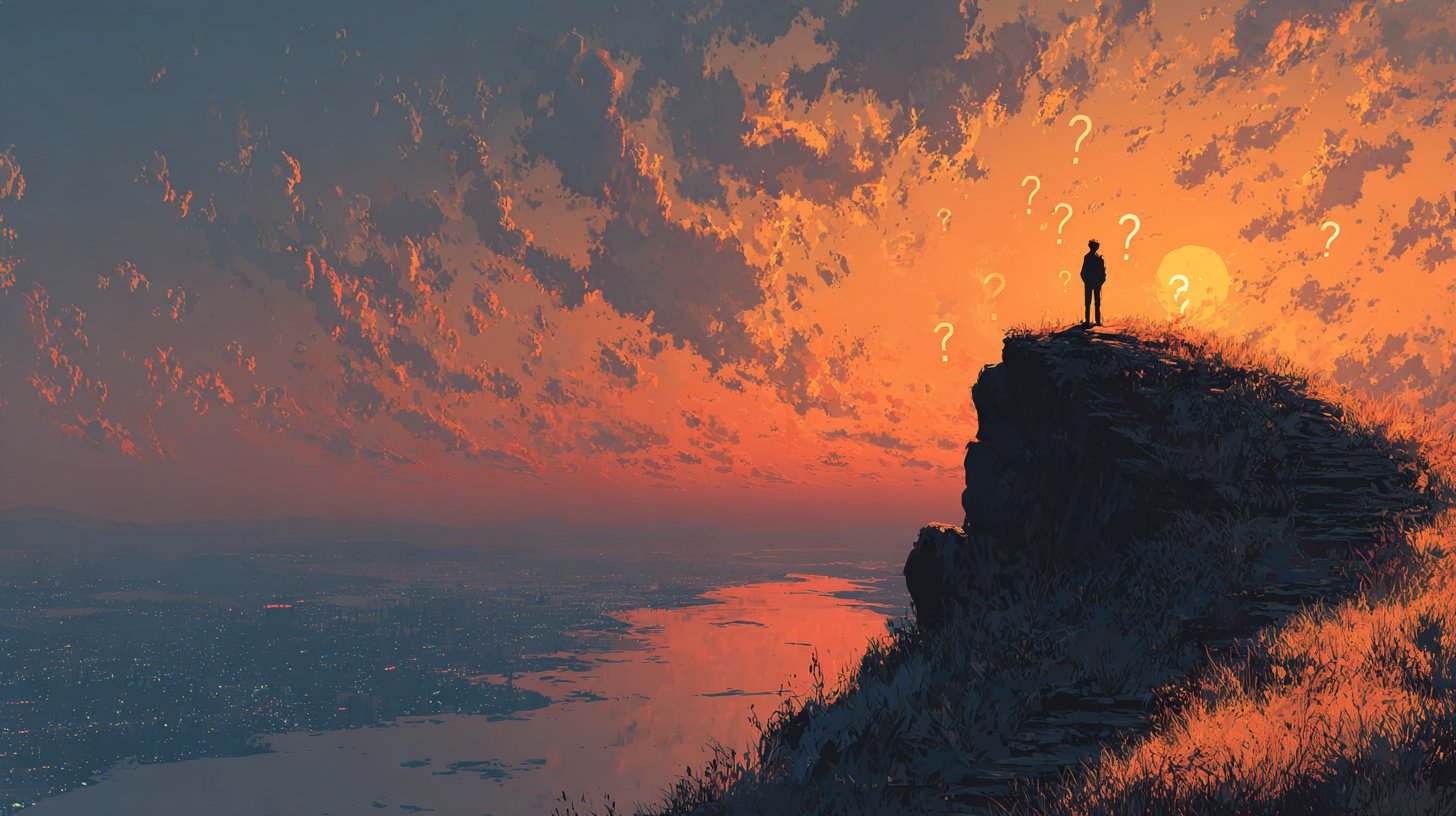 Ein Paar betrachtet atemberaubende Landschaften in einem inspirierenden Moment.