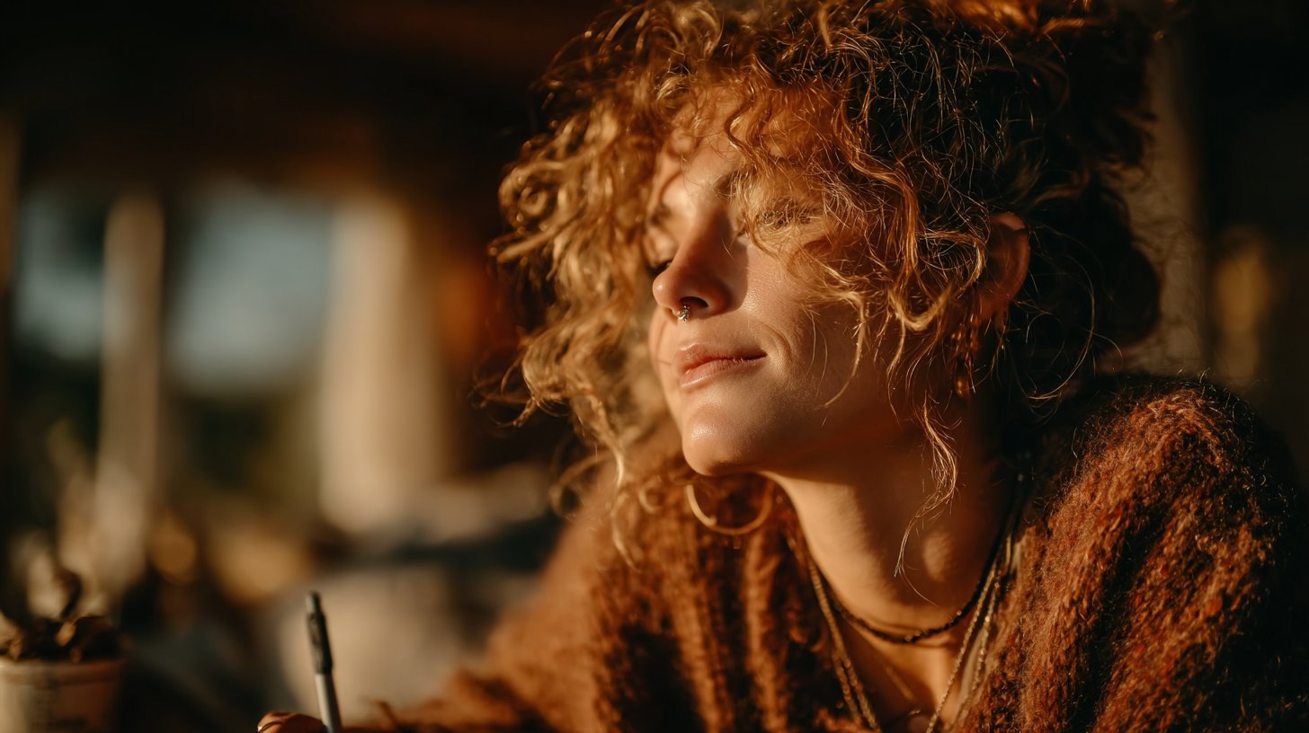 Warum Dankbarkeit wichtig ist: Ein Moment des Schreibens im Dankbarkeitstagebuch.