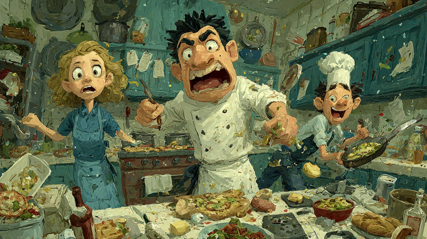 Des mésaventures culinaires amusantes et des citations