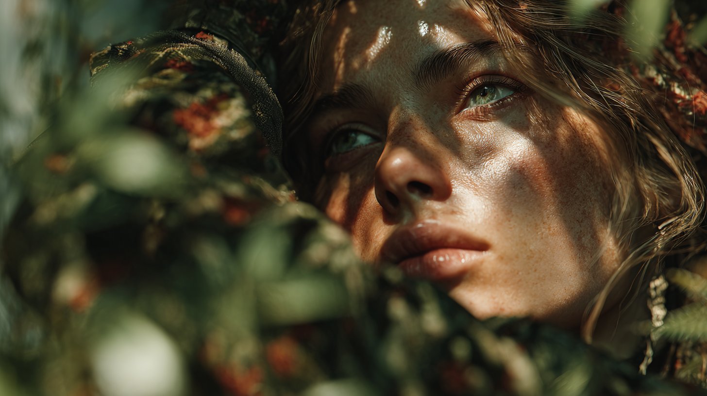 Reflexion über Emotionen im Park.