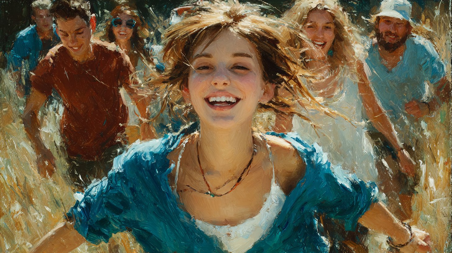 Freude am Leben finden.