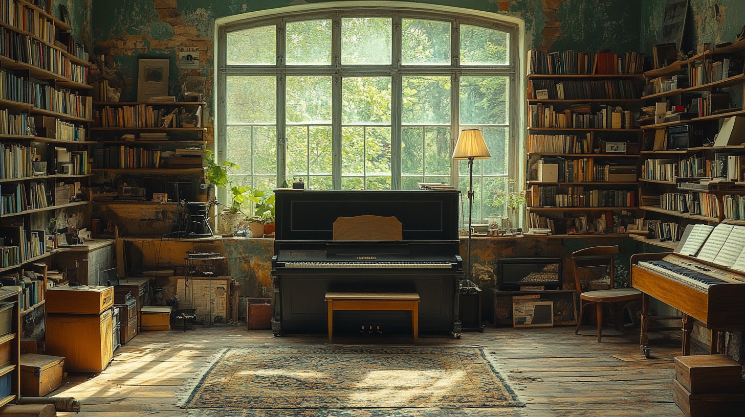 Ein leerer Raum voller vergessener Hobbys und unerledigter Leidenschaften.