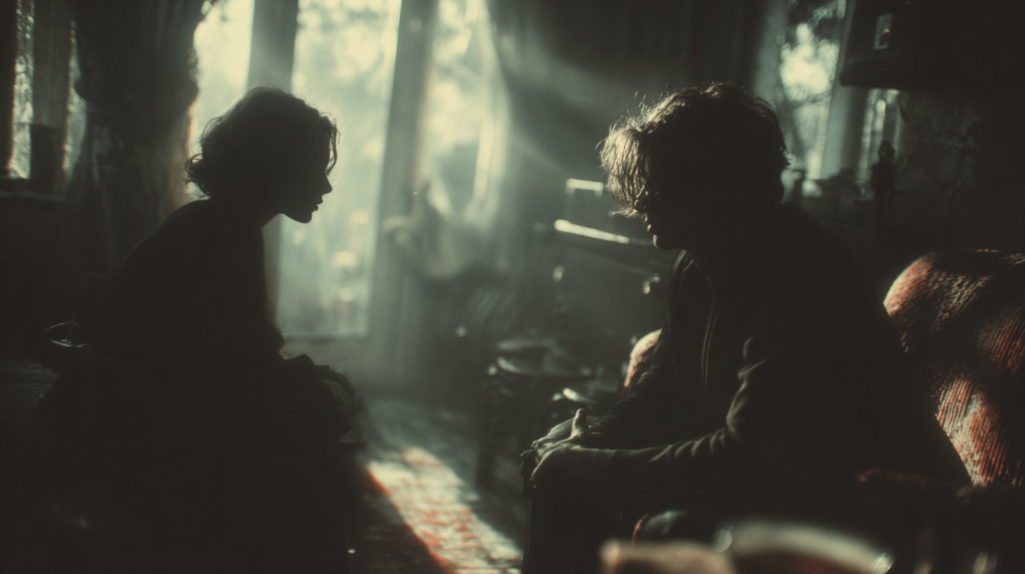 Emotionale Distanz zwischen nahestehenden Personen.