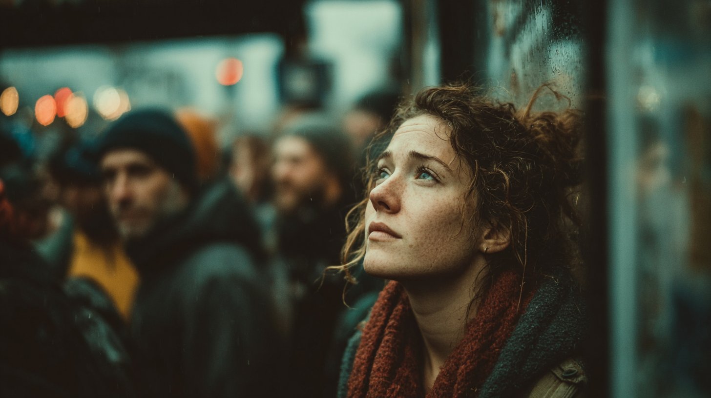 Una imagen conmovedora que ilustra la sensación de ser ignorado.