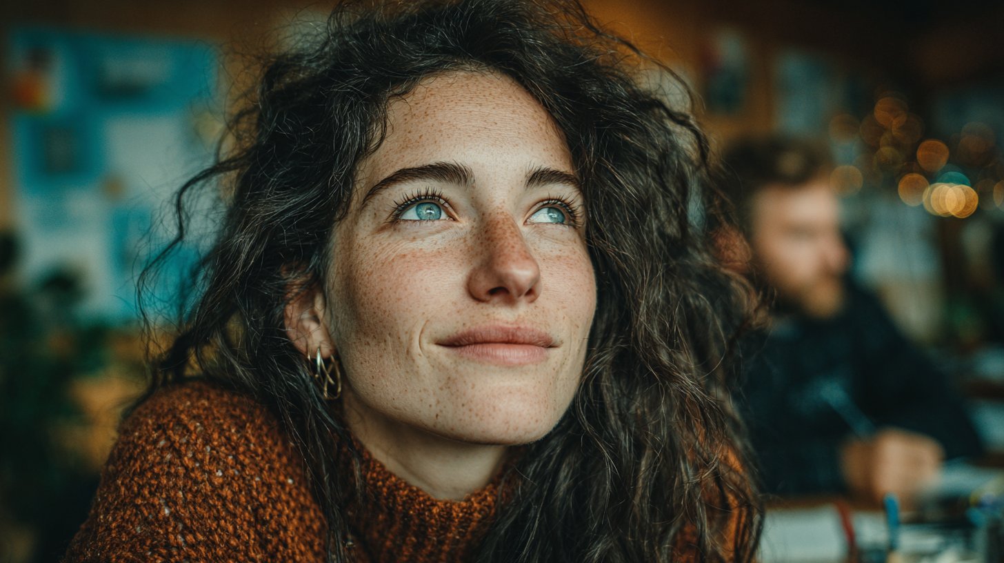 Ascolto attento in una stanza calda e personale.