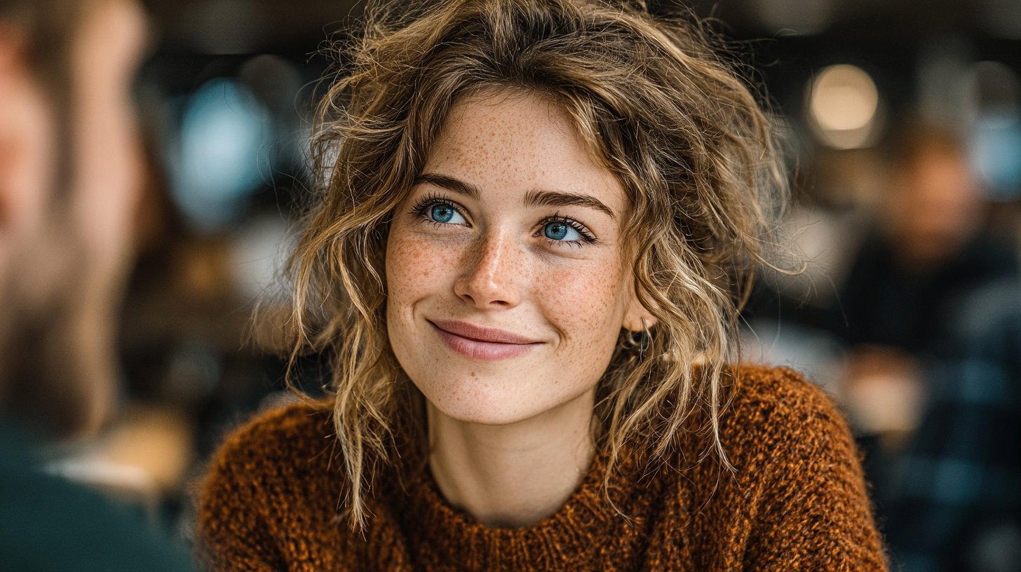 Colleghi in una conversazione intensa in un ufficio luminoso.