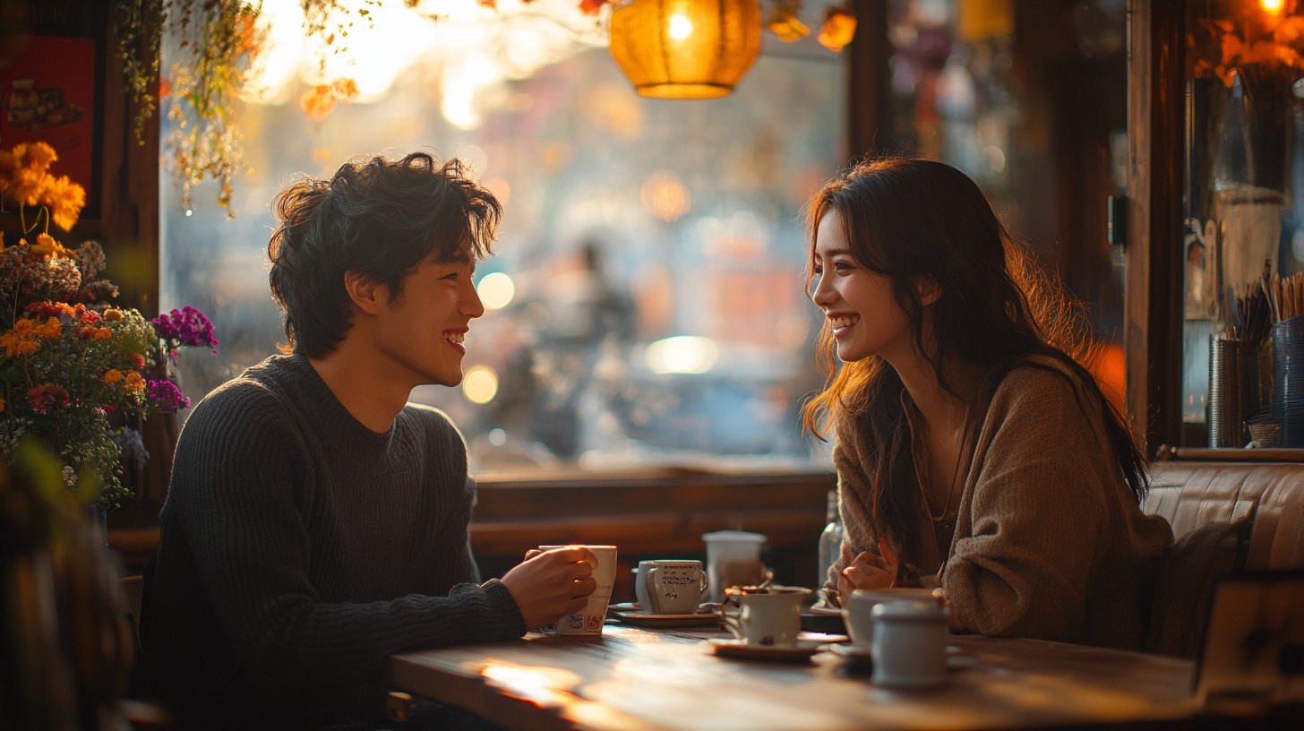 An intimate dinner filled with laughter and connection.