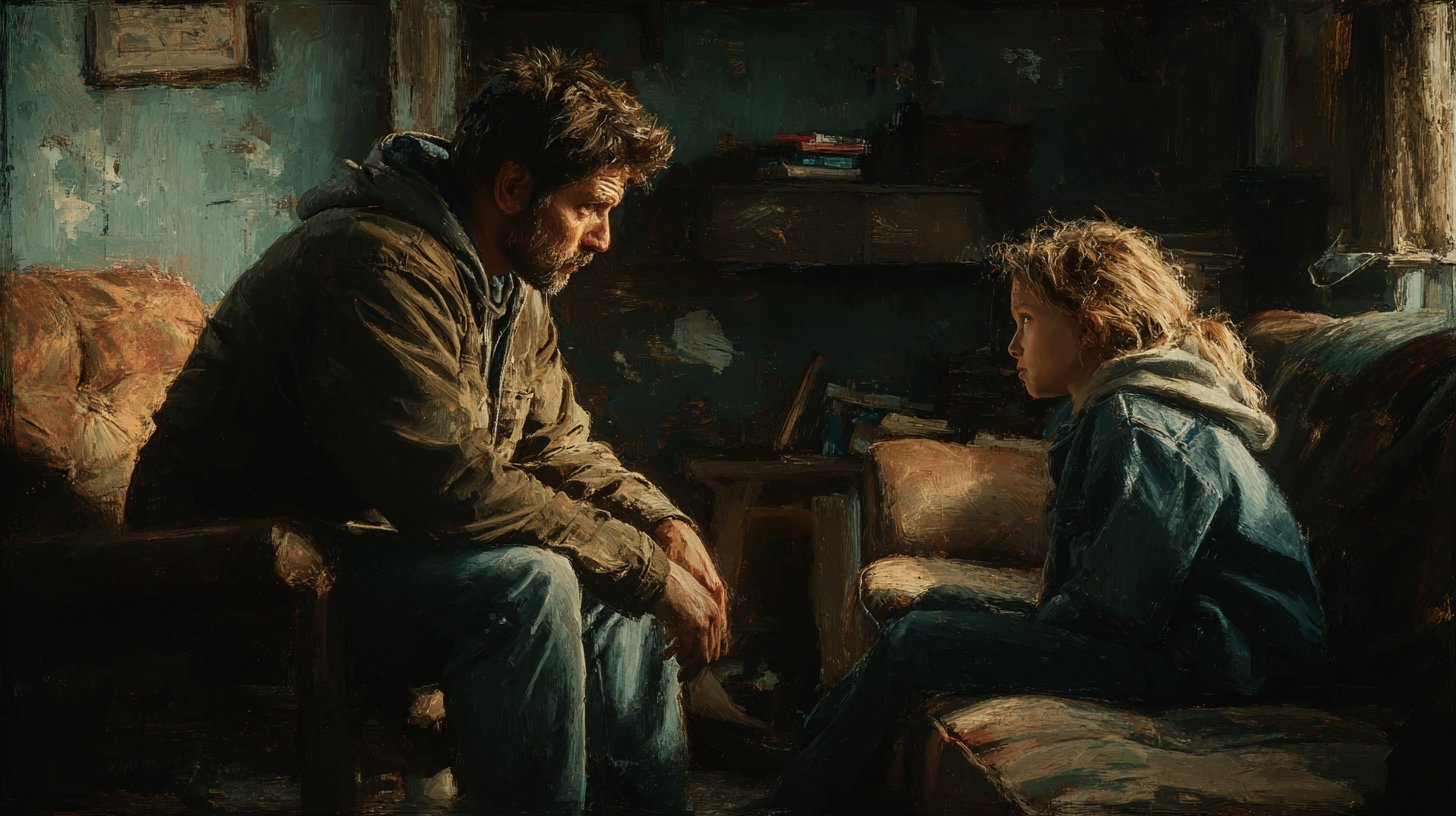 Intensive negative Kommunikation zwischen Eltern und Kind.