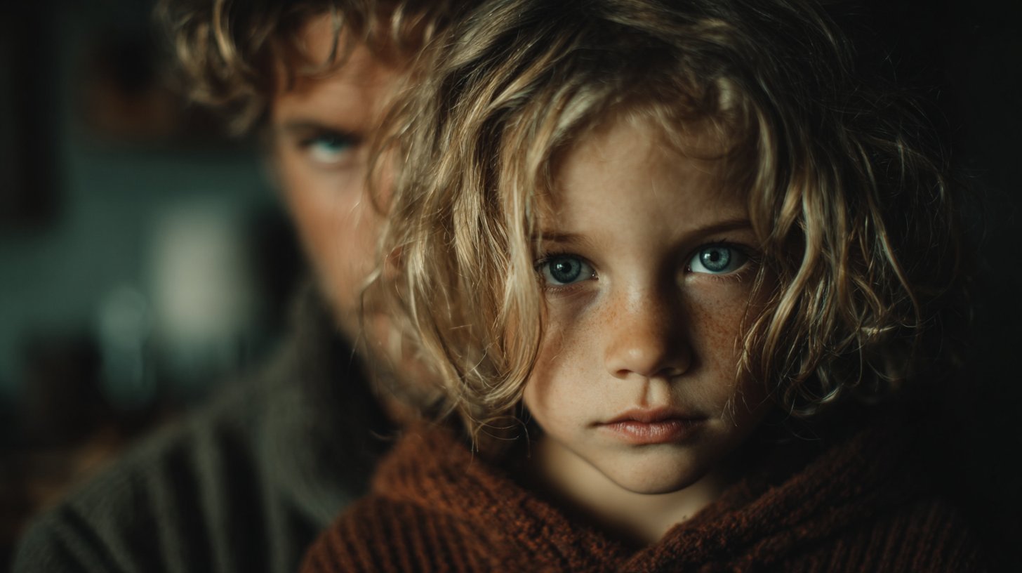 Un genitore sovrasta un bambino che desidera libertà.