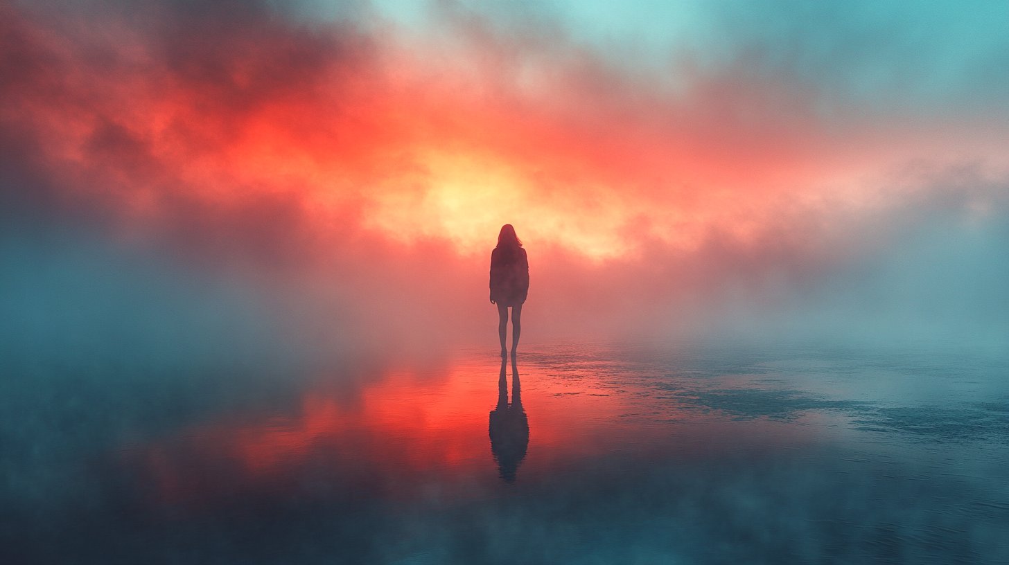 Ein abstraktes Bild emotionaler Distanzierung.