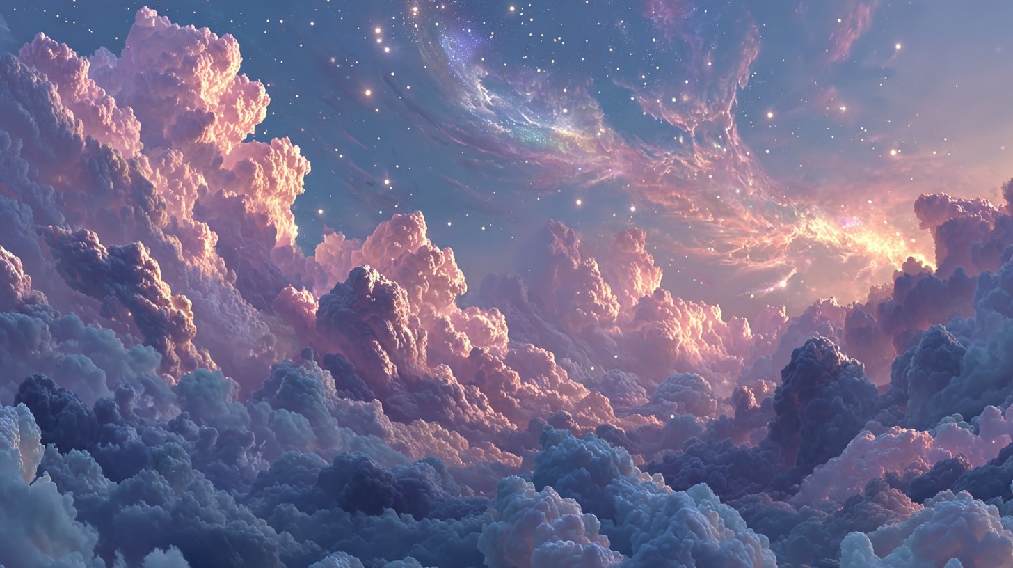 Inspirierende Reisesszene, die den Geist der Luftzeichen einfängt.