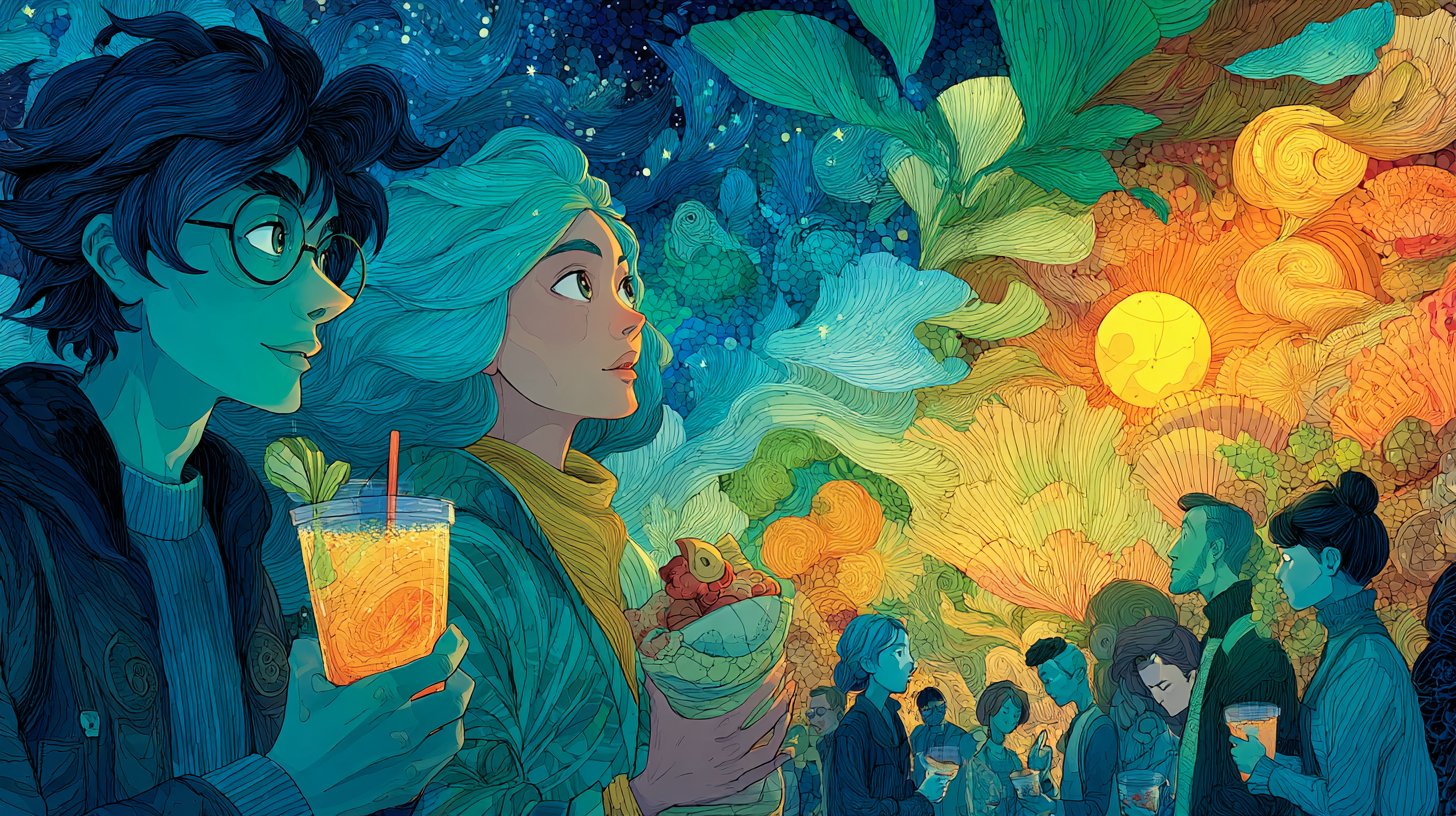 Una persona avventurosa abbraccia la creatività attraverso nuove esperienze.