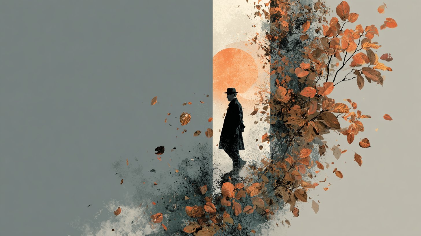 Indices clairs indiquant qu'il a fait le deuil de ses sentiments