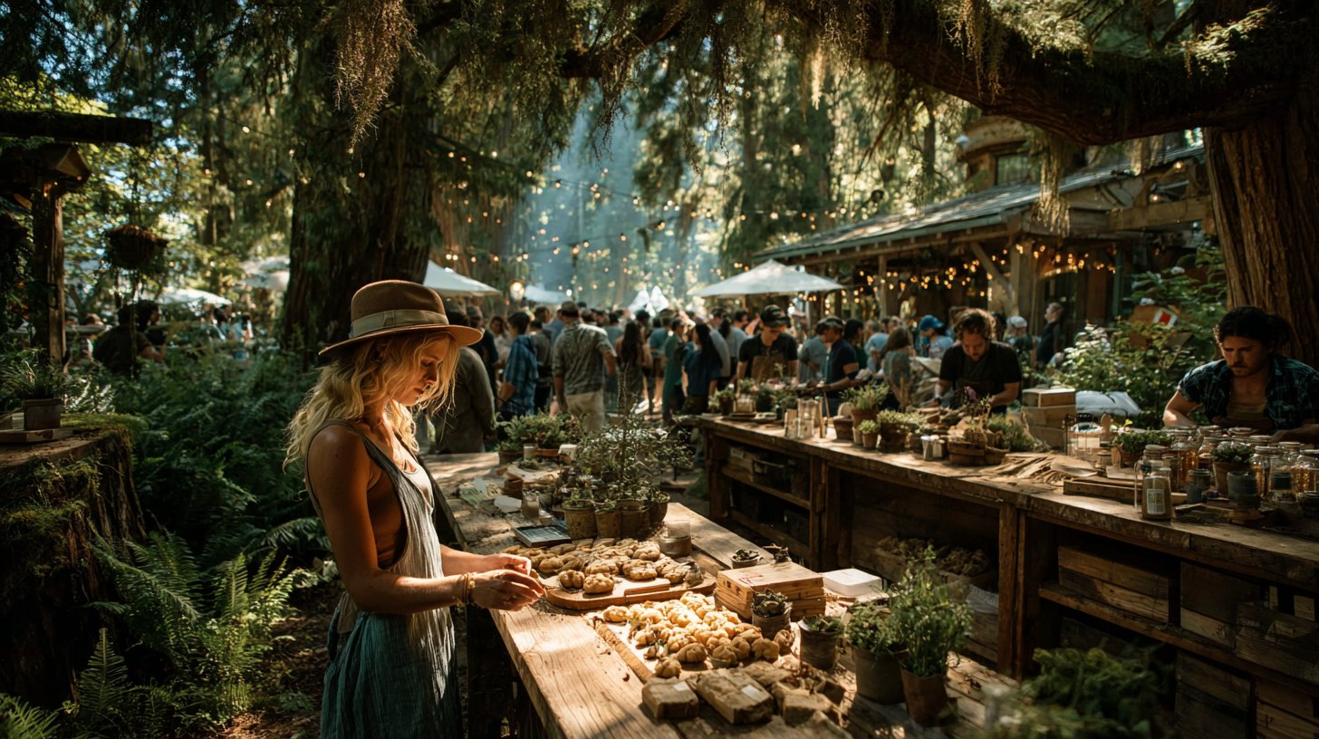 Ein lebendiges Gemeinschafts-event zur Förderung von Nachhaltigkeit und Tauschhandel.