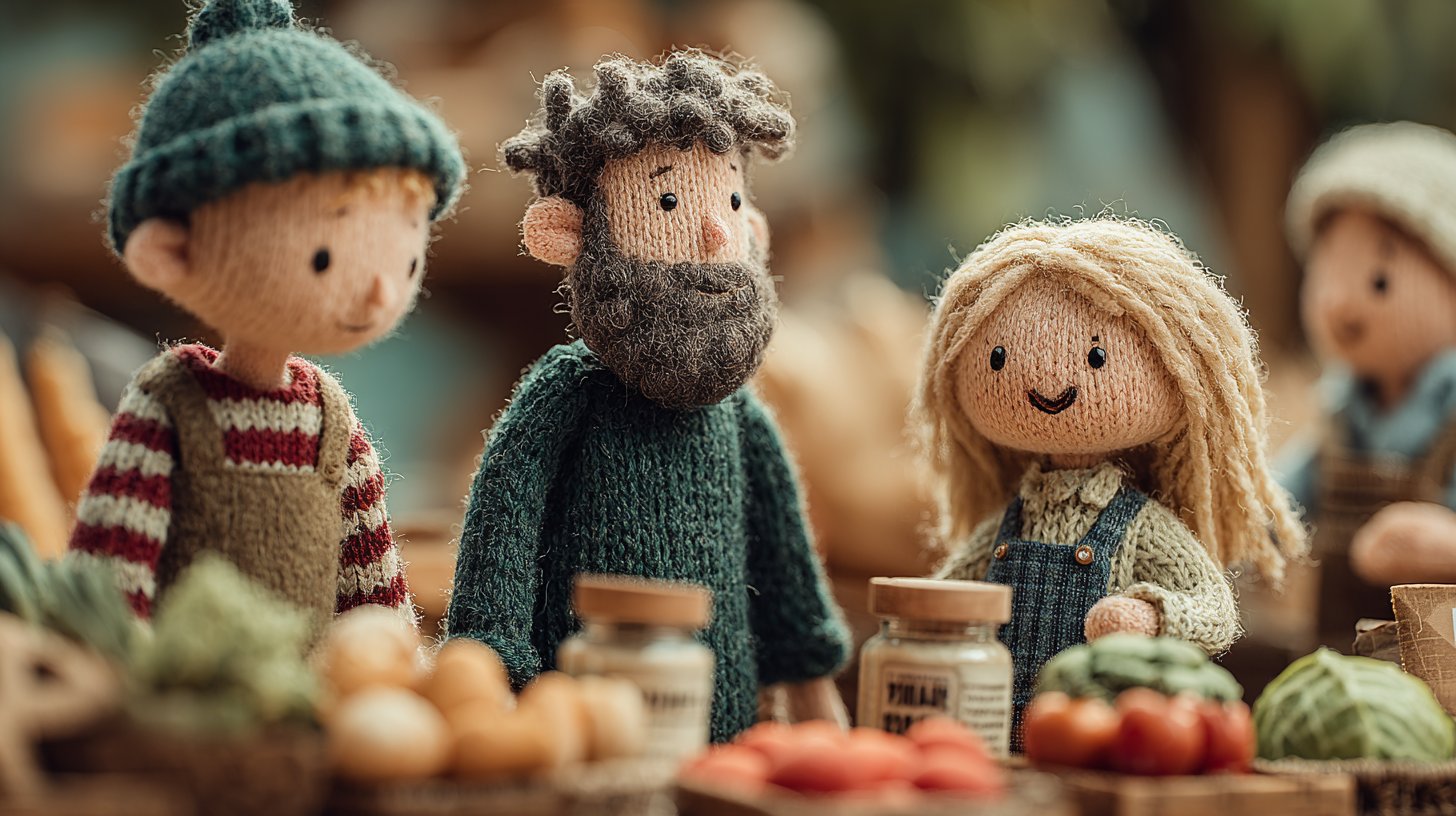 Bewusster Einkauf in einem nachhaltigen Markt.