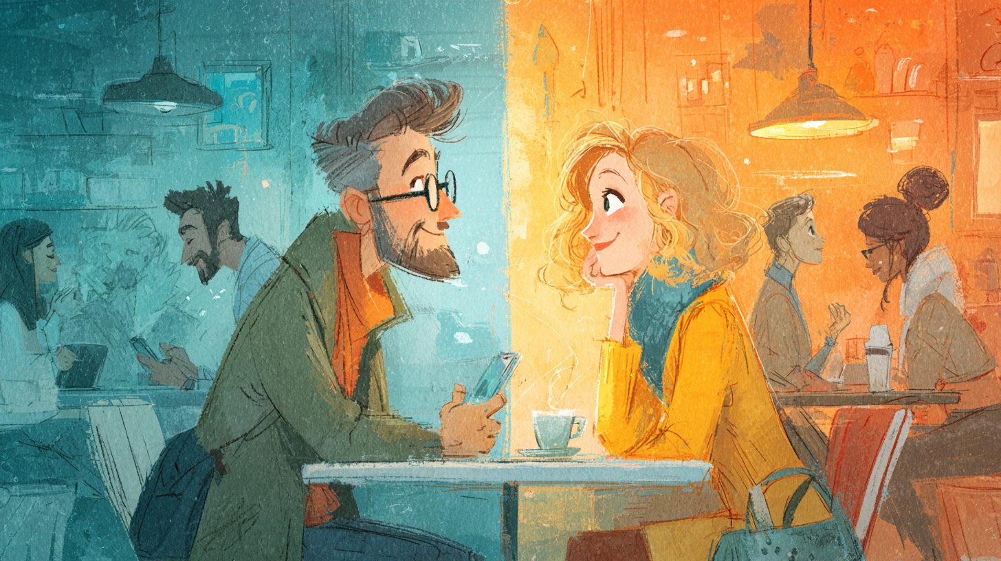 Die unerwartete Diskrepanz zwischen Online-Dating und der Wirklichkeit