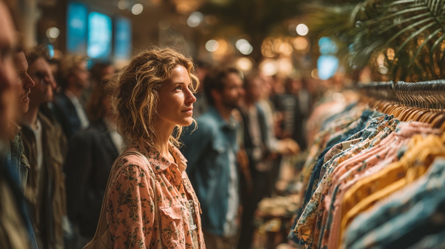 Fesselndes Einkaufserlebnis mit interaktiven Displays.