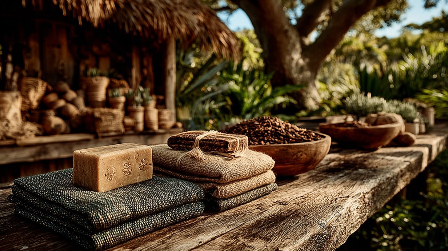 Nachhaltige Souvenirs in harmonischer Umgebung.