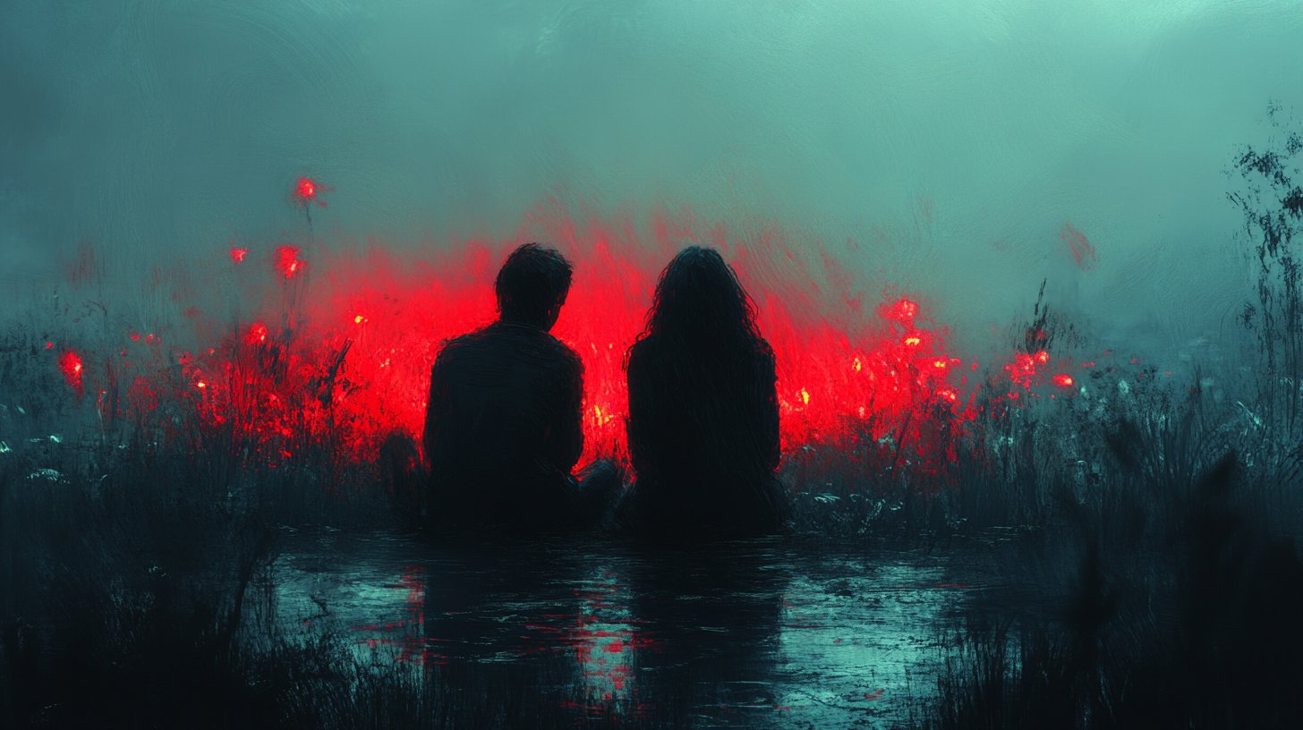 Fehlende Zärtlichkeit zwischen zwei emotional distanzierten Menschen.