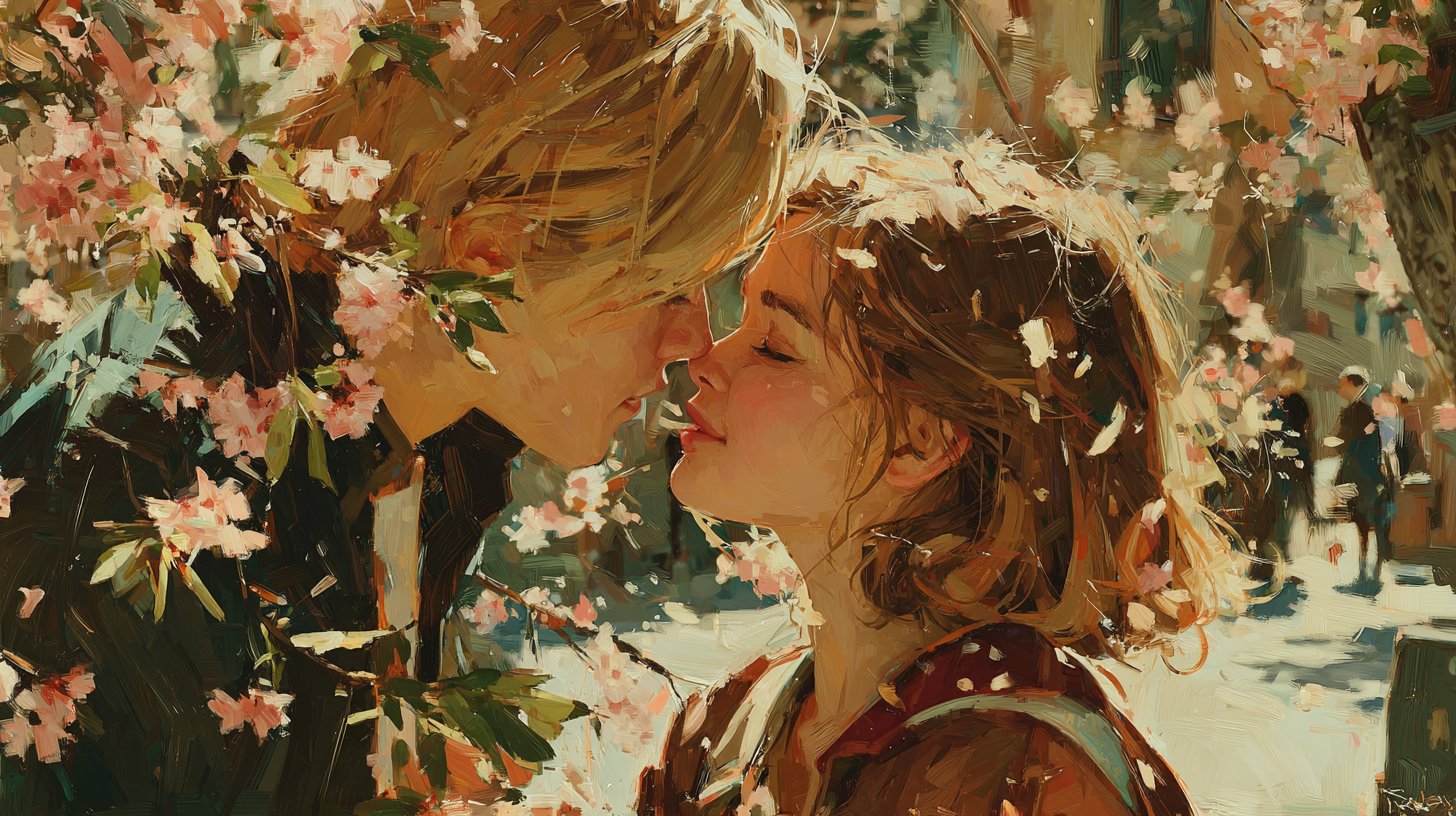 Küssen stärkt die Gesundheit und bringt Freude.