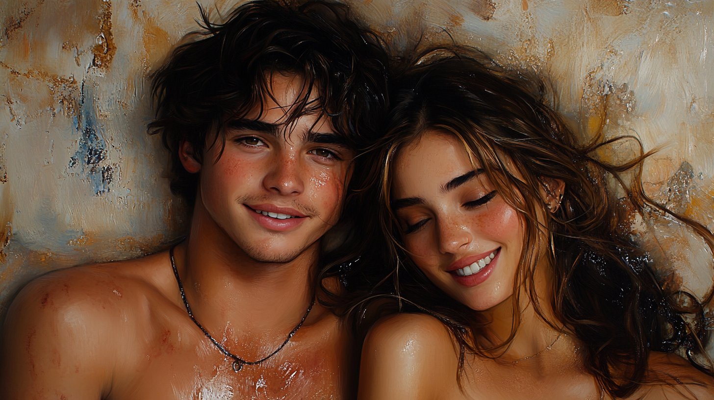 Herzerwärmender Moment zwischen Freunden.