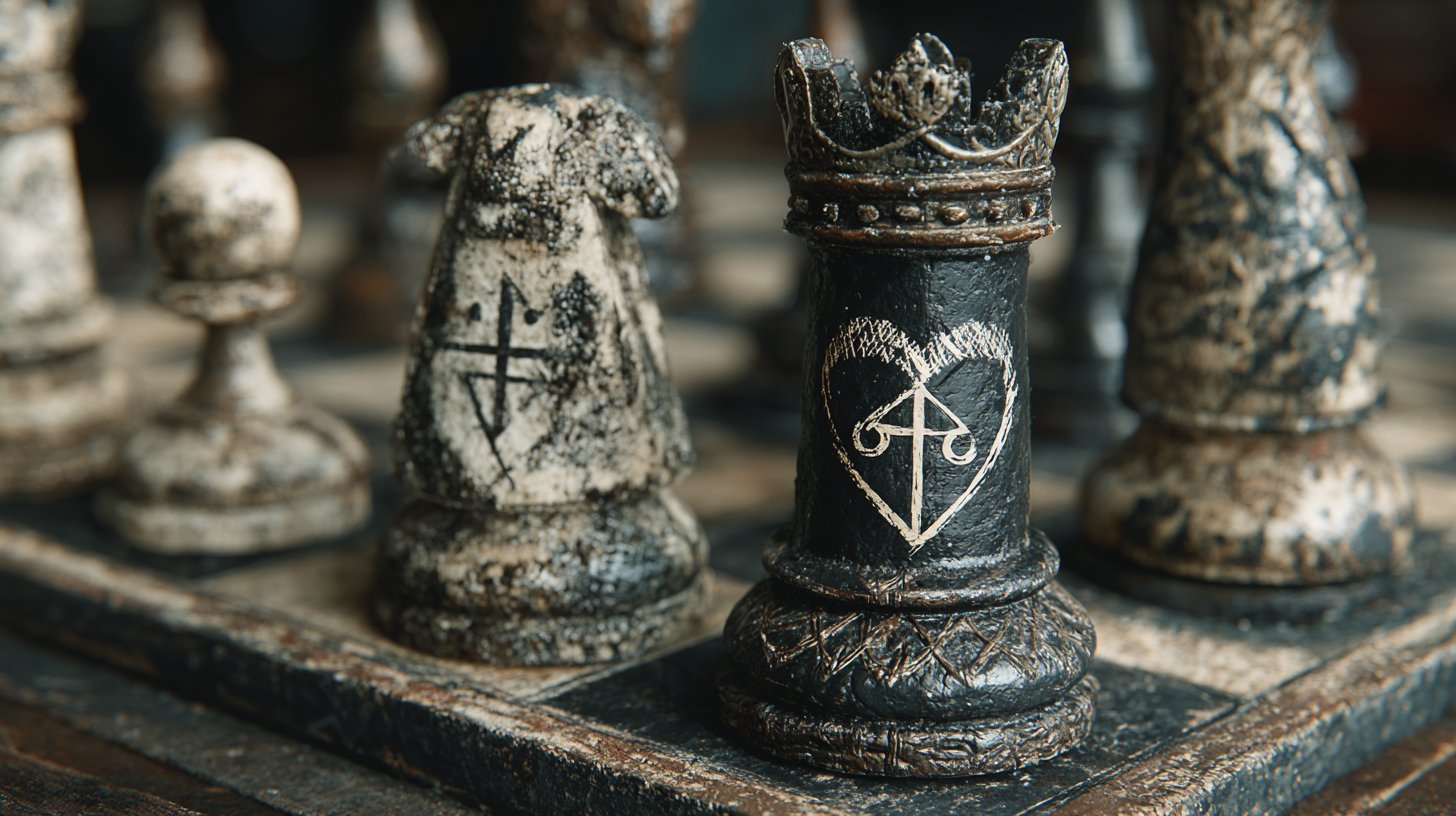 Schach und Emotionen: Strategie in Beziehungen.