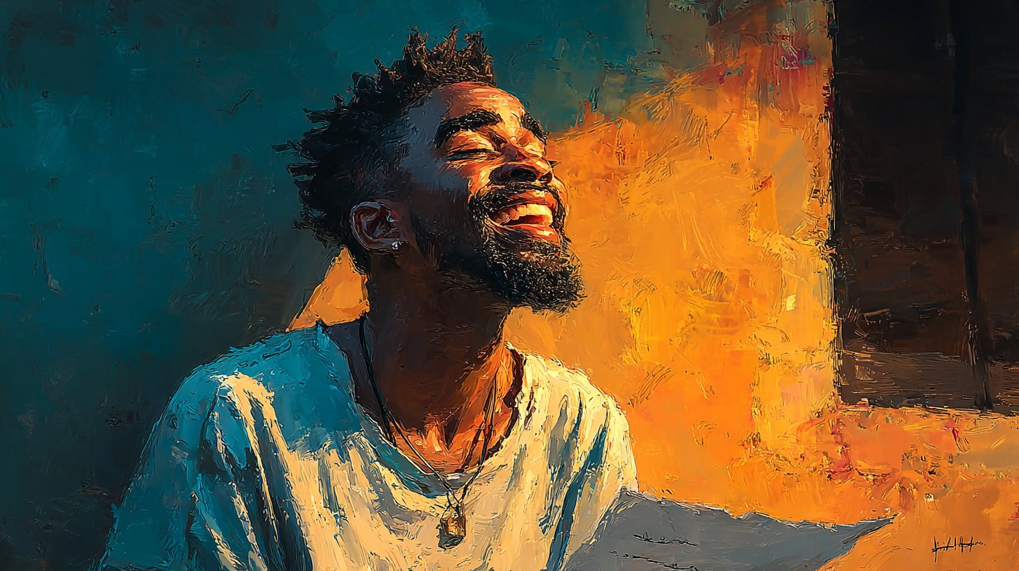 Lass ihn mit deinen Worten in Ekstase geraten