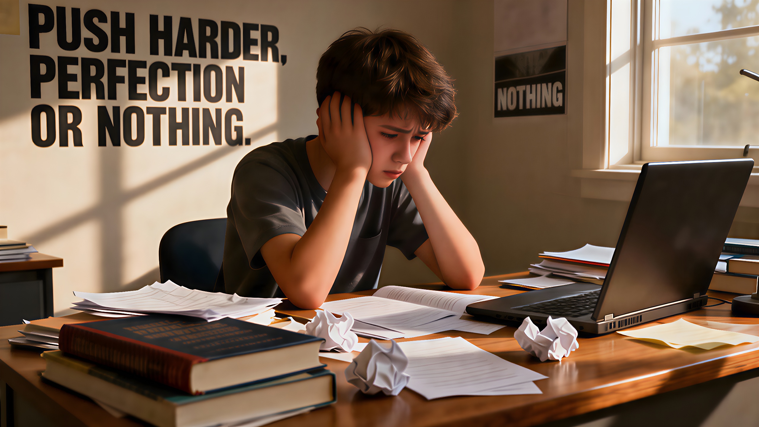 Übermäßiger Druck und Perfektionsansprüche