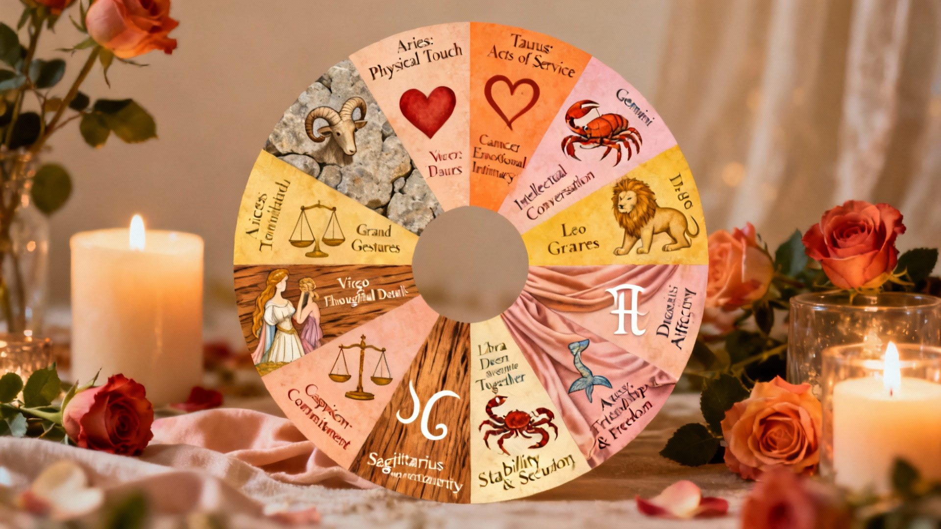 Signes astrologiques et leurs langages de l'amour : Comment exprimes-tu ton affection ?