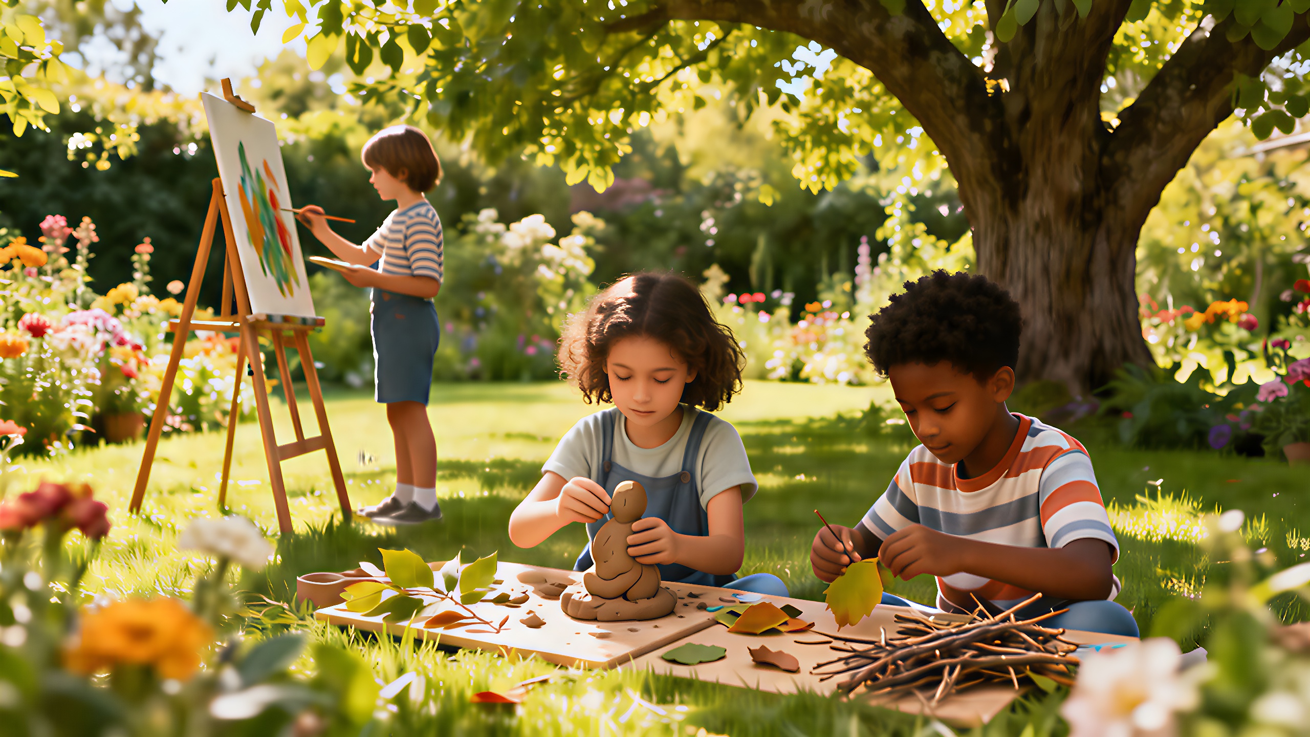 10 façons de favoriser le potentiel créatif de vos enfants