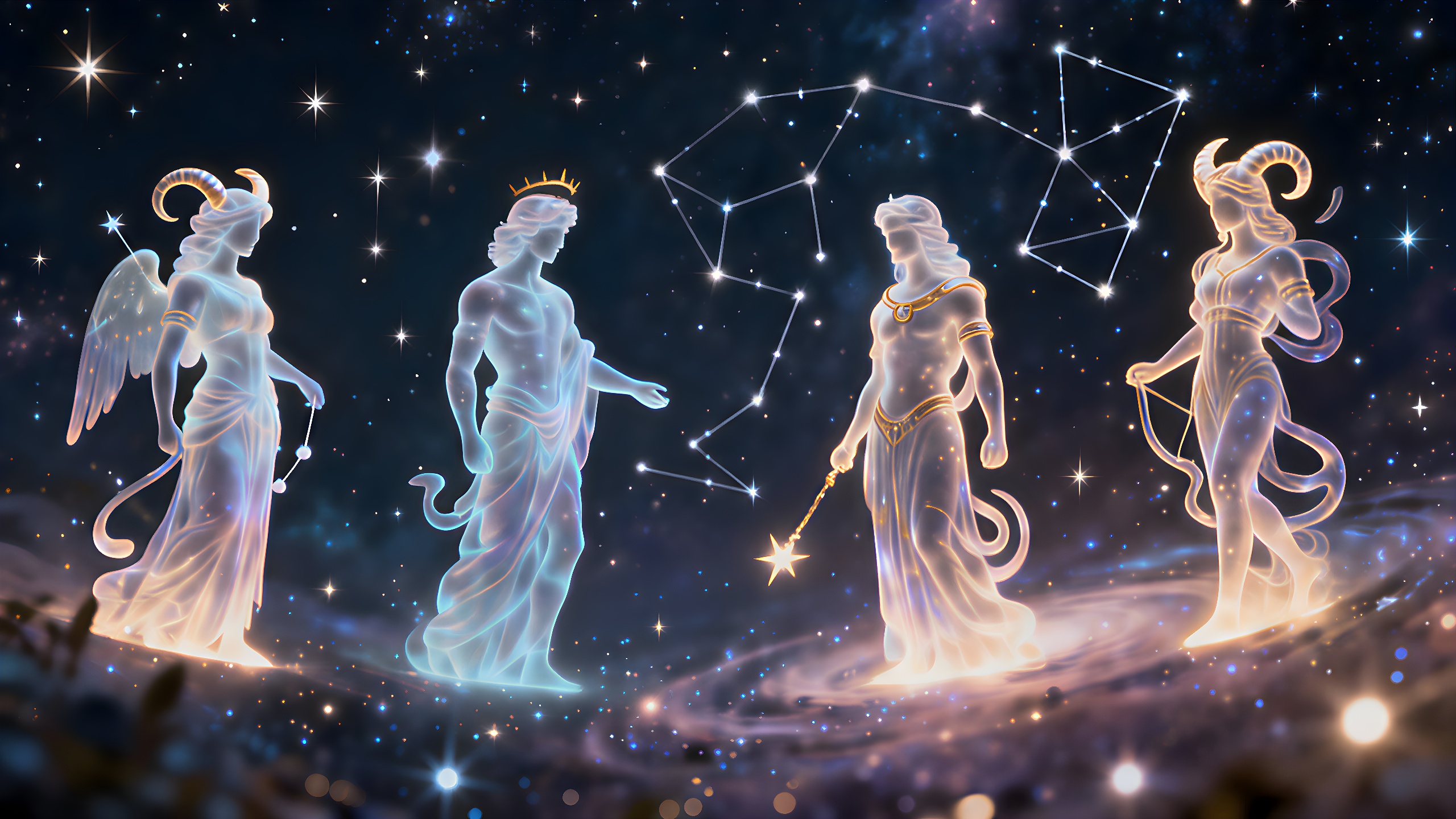 Vier Sternzeichen, die Krisen rocken