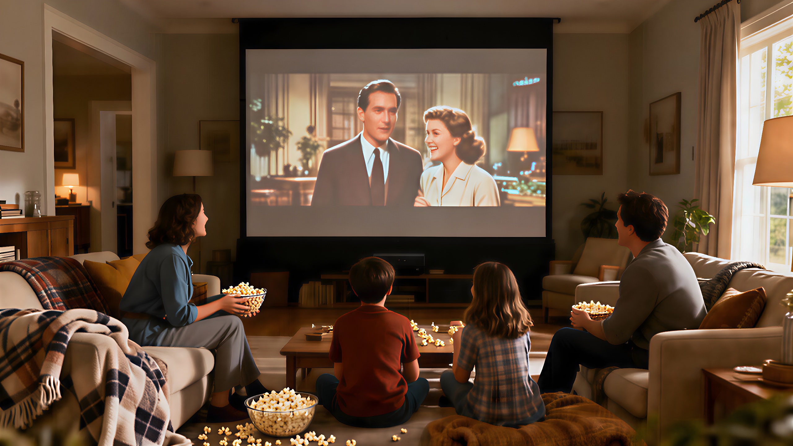 Familienfilmabend selbst gestalten