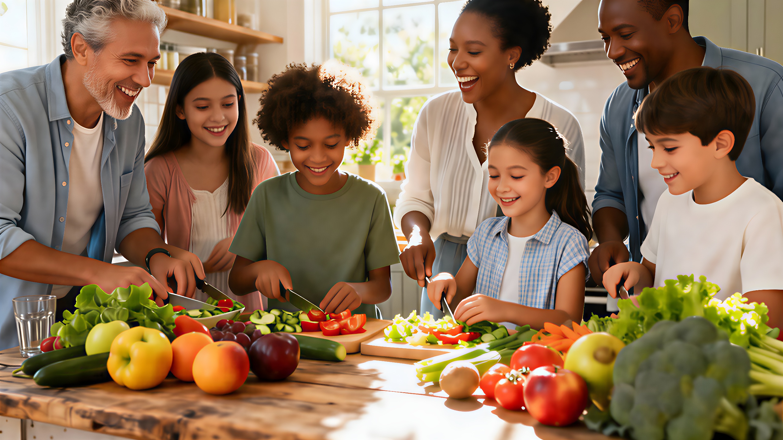 Introdurre abitudini alimentari sane per tutta la famiglia
