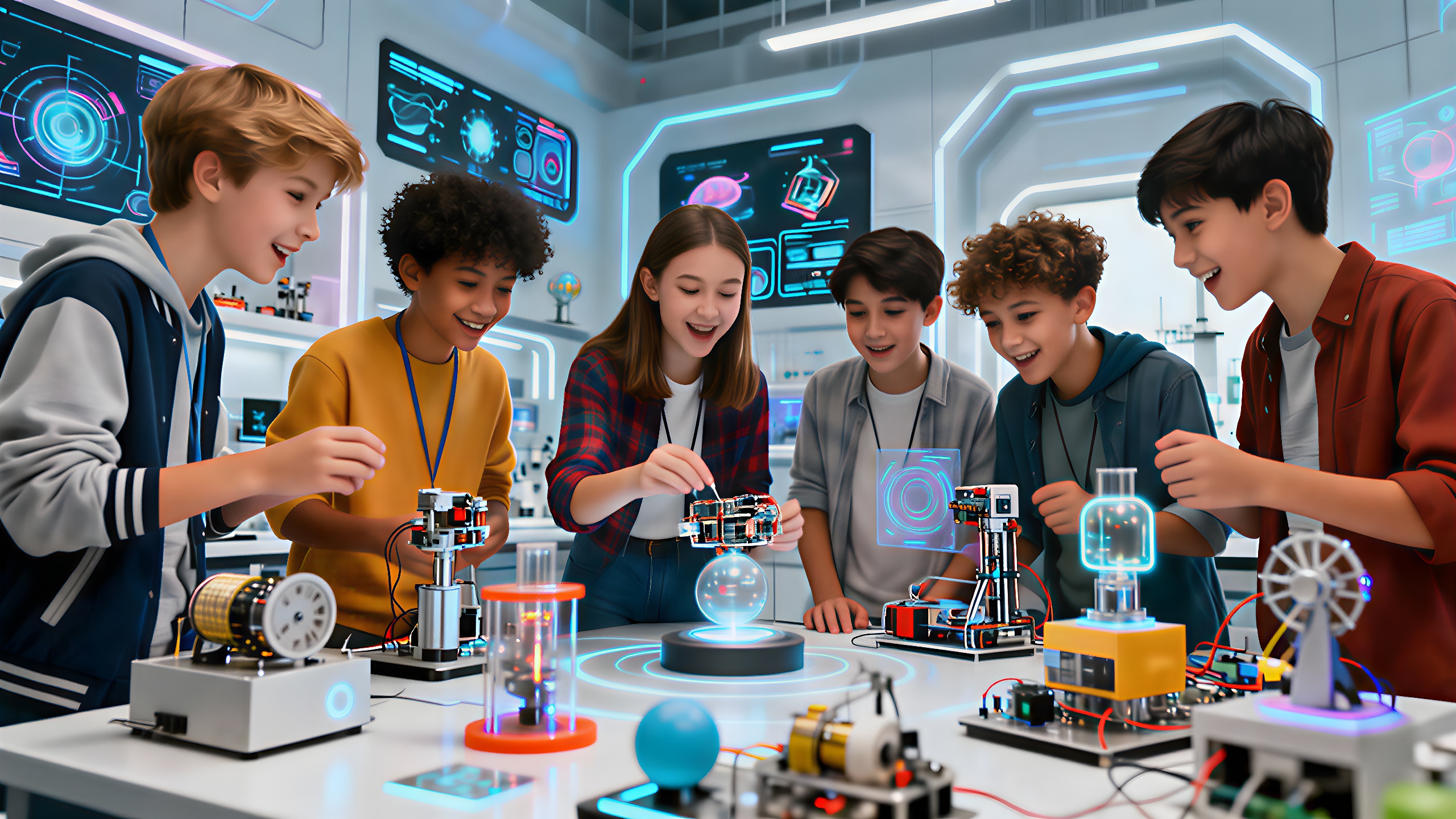 Junge Erfinder gestalten die Zukunft.