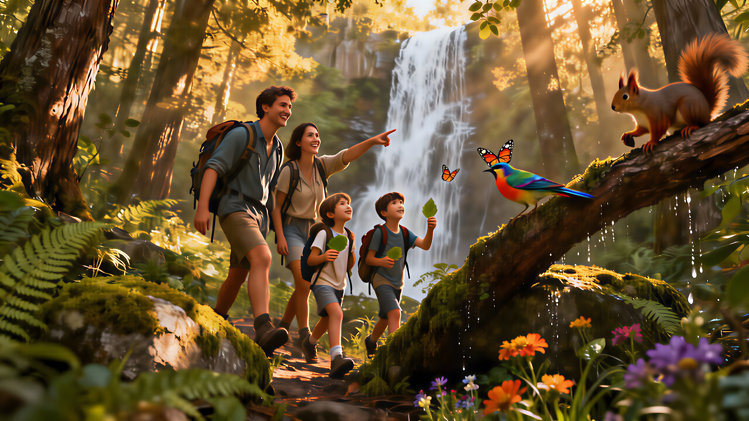 Aventura en la naturaleza