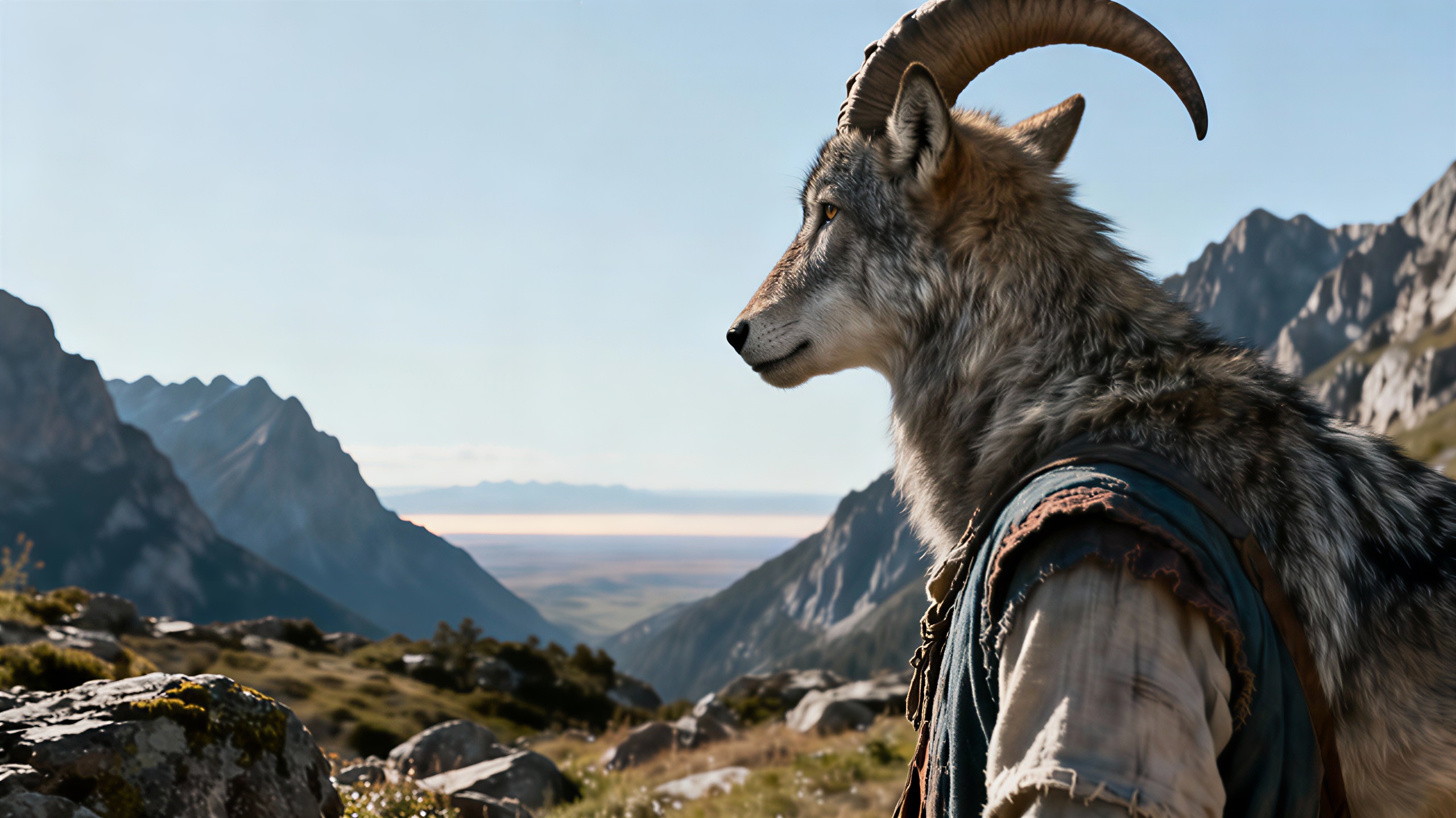 Steinbock als ambitionierter Einzelgänger.