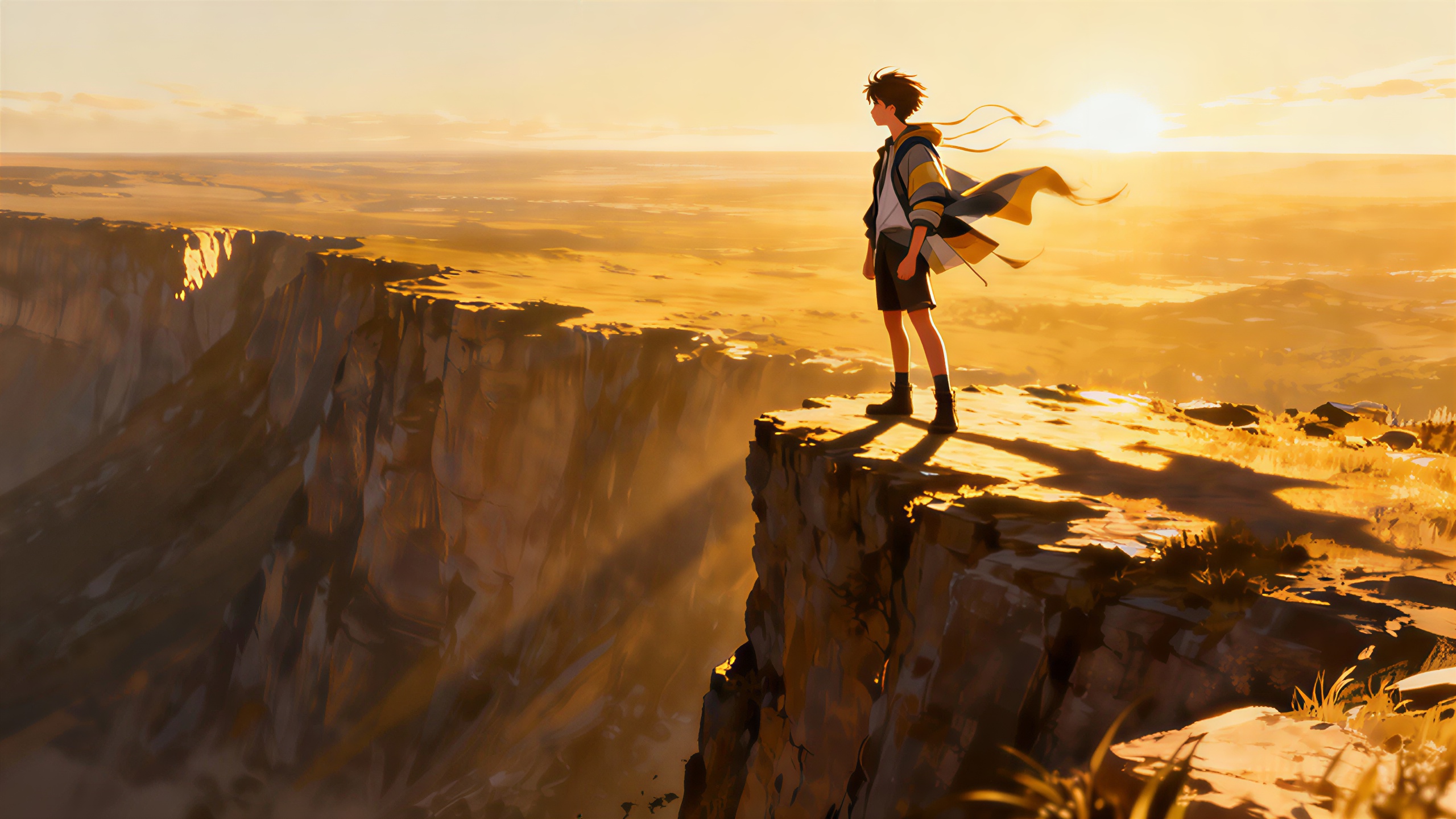 Aries: Mutig am Rand der Welt zur Sonne schaun.