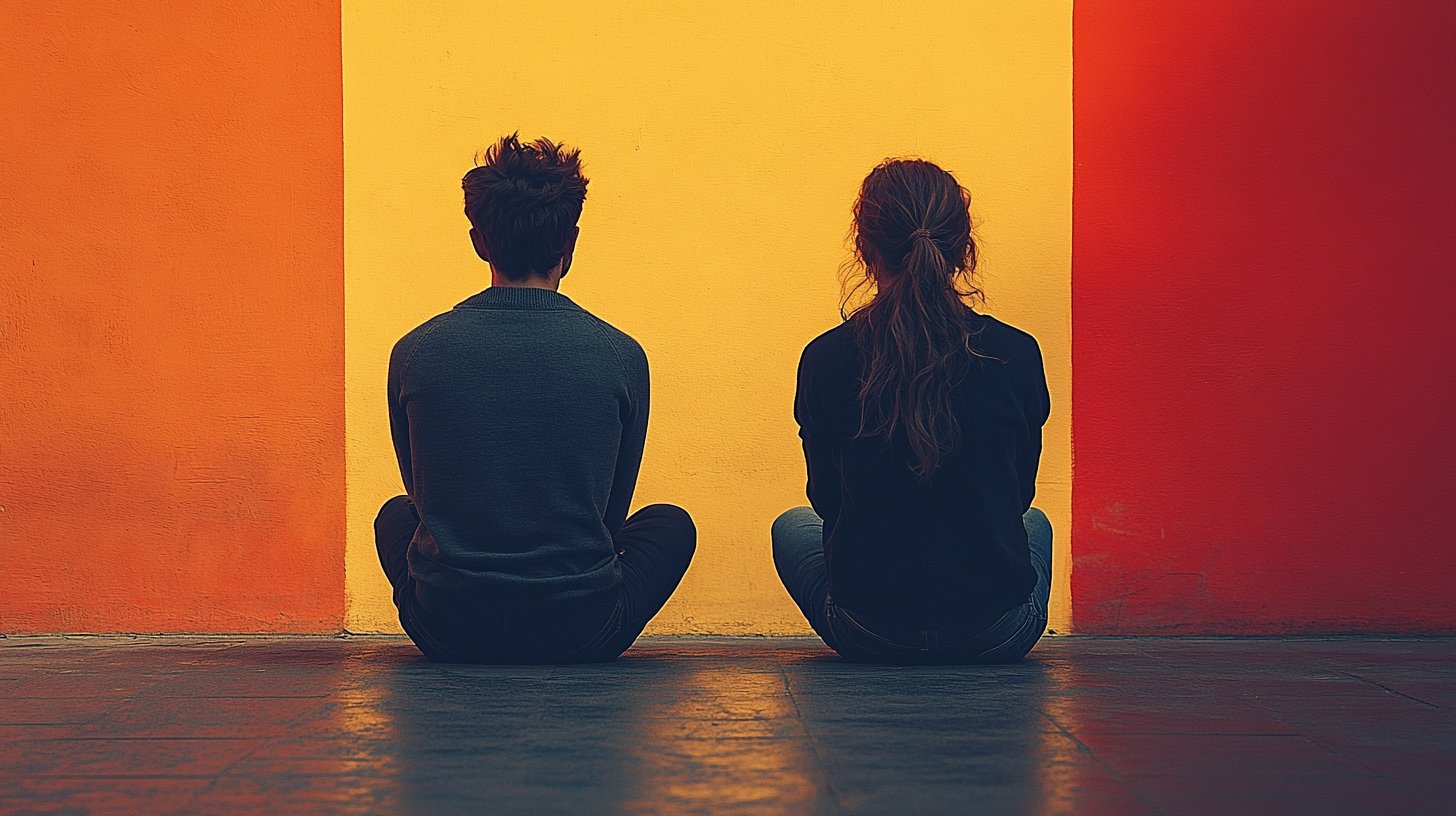 Er vermeidet das Gespräch über eure Beziehung