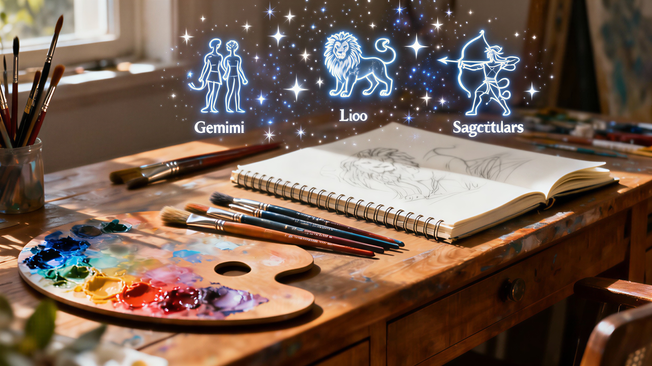 Die 3 kreativsten Sternzeichen und ihre Hobbys enthüllt