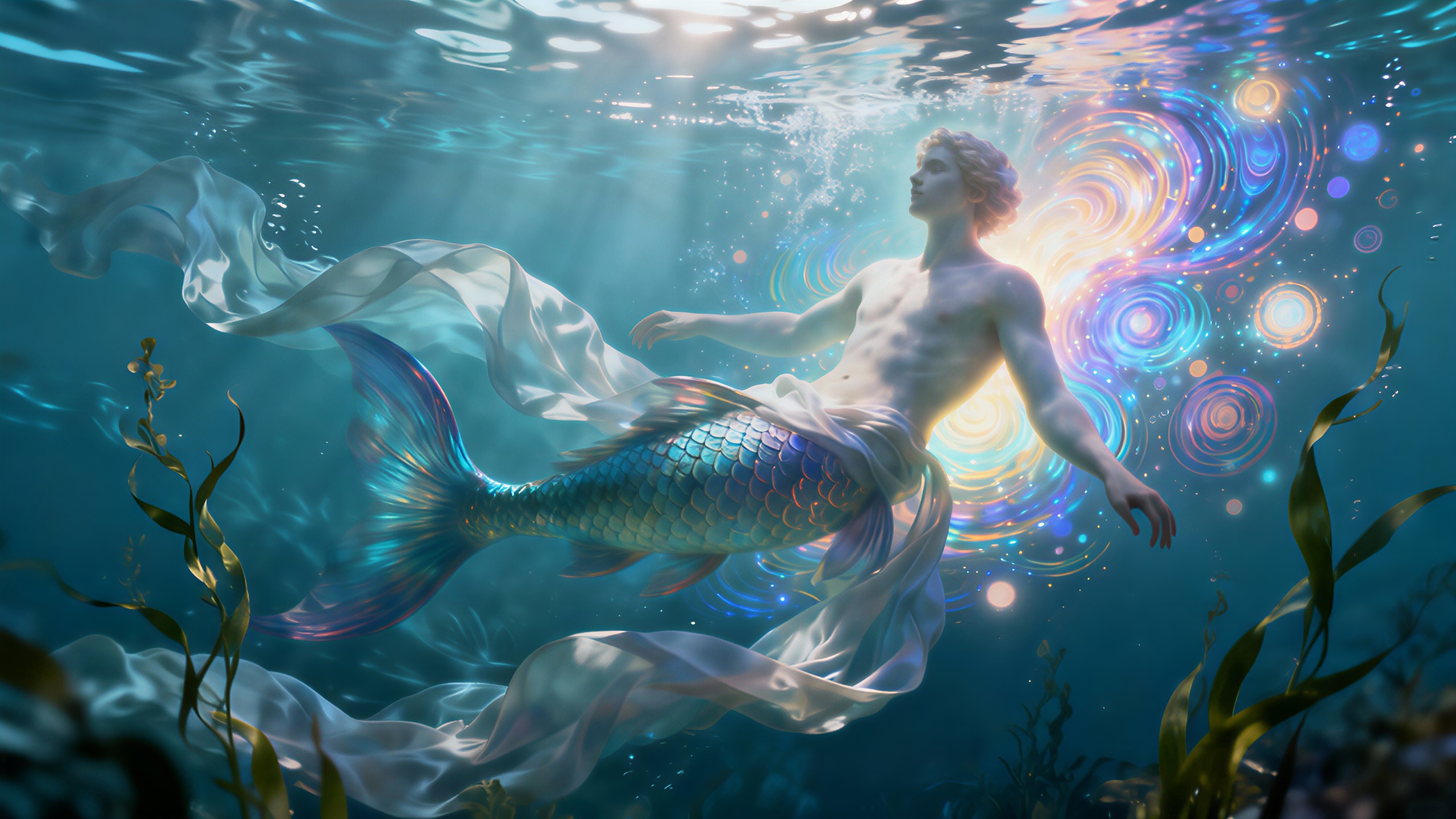 Ein traumhafter Unterwassermoment für die Schöpfer des Fisches.