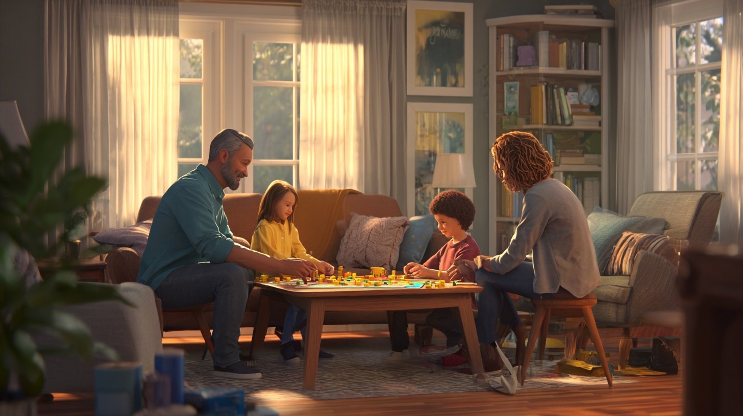 Spiele zur Familienzeit