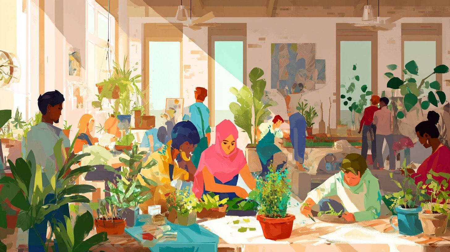 Un entorno lleno de positividad