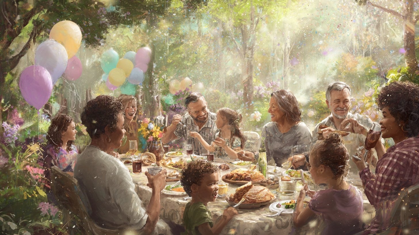 Organiser des célébrations familiales