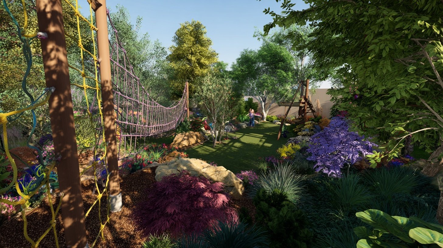 Pflanzen für aktive Familien