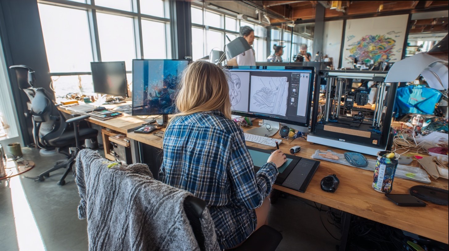 Technologie et créativité unies