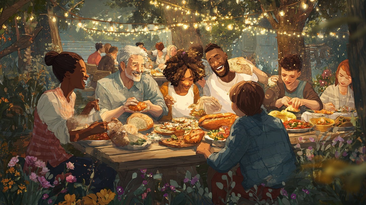 La nourriture unit les gens